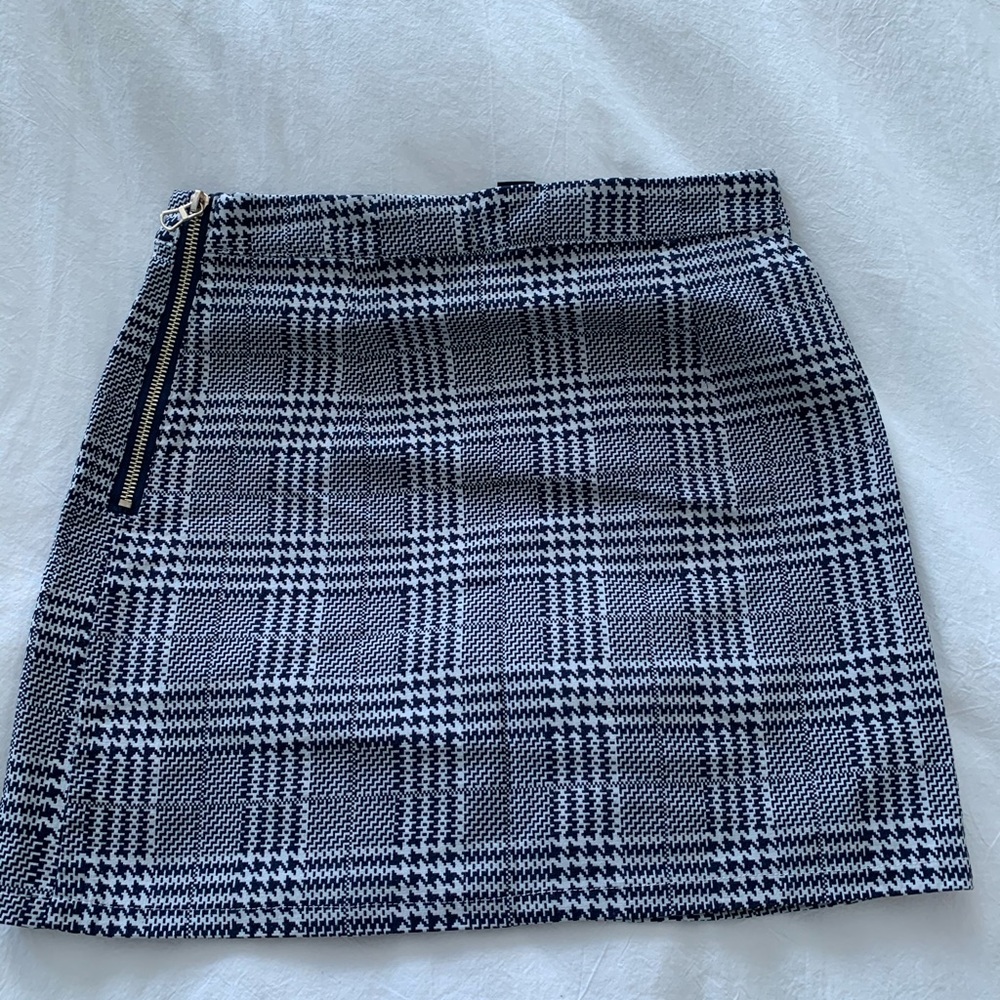 houndstooth skirt